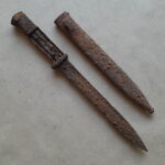 Mauser K98 bayonet and scabbard Kurland relic