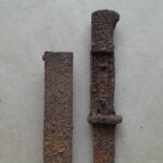 Mauser K98 bayonet and scabbard Kurland relic - Image 3