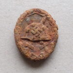 Wound Badge 1939 Black Kurland relic