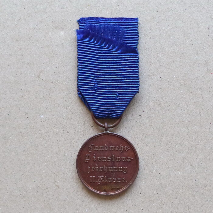 A 003 (2) Prussia Landwehr Reserve Army Service Medal 2. Class 1913 - Image 2