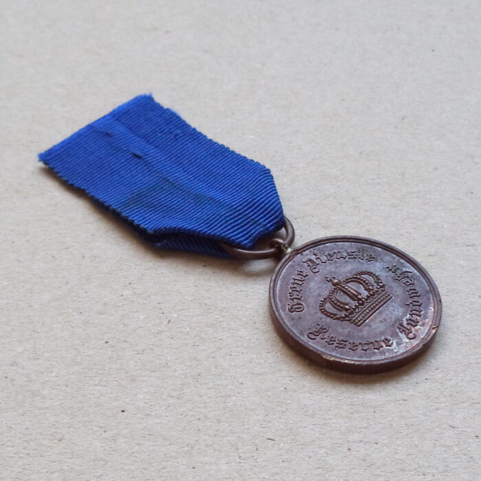 A 003 (3) Prussia Landwehr Reserve Army Service Medal 2. Class 1913 - Image 3