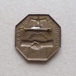 Third Reich Tinnie - Deutsch Ist die Saar 1934 - Image 2