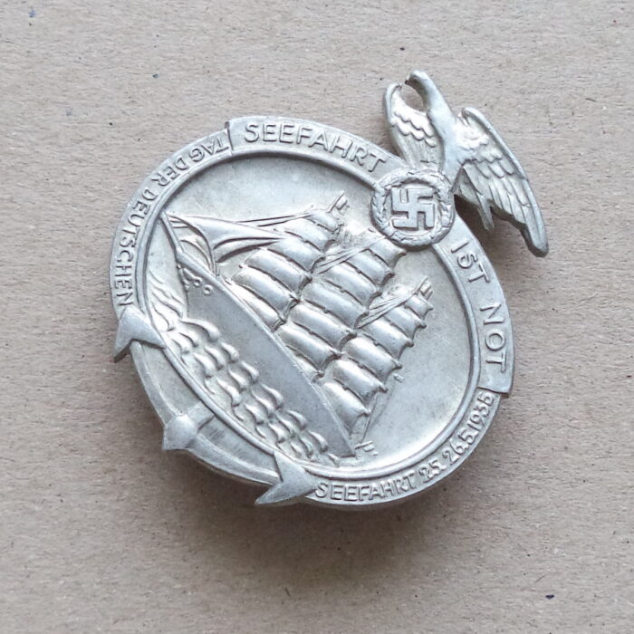 DSC02033 German Sea Day Badge - Tag der Deutschen Seefahrt 1935 - Image 3