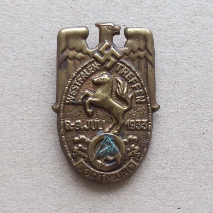 DSC02065 SA Dortmund Rally Badge - Westfalen Treffen 8-9 Juli 1933 - Image 1