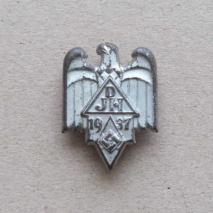 DSC02183 DJH Hitler Jugend Tinnie - Deutsches Jugend Herberge 1937 - Image 1