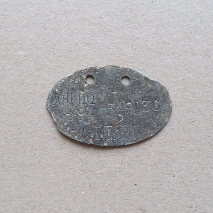 DSC02246 German WW1 Identity Disc - L. Brg. Ers. Btl. 29 - Image 1