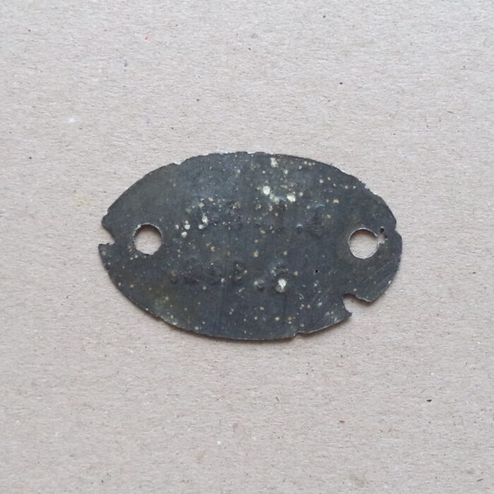 DSC02251 German WW1 Identity Disc - 1.L.A.F. 3. 162. - Image 2