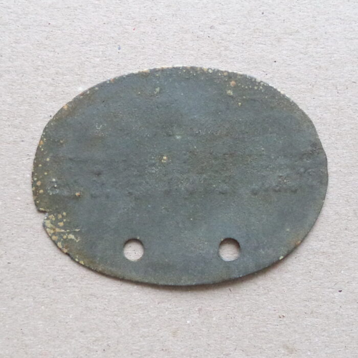 DSC02271 German WW1 Identity Disc - III. B. J. R. 353 - Image 2