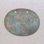 German WW1 Identity Disc - I. Ers. Batl. Füs. R. 34 - Image 2