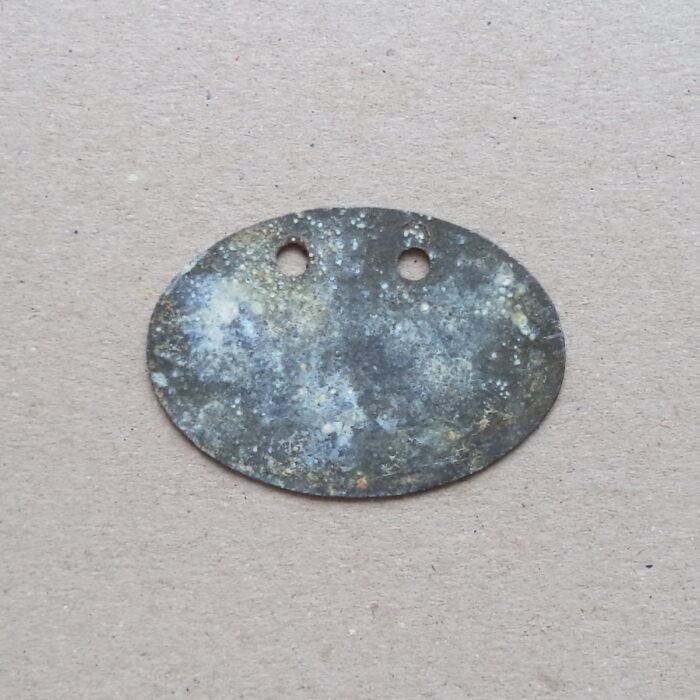 DSC02302 German WW1 Identity Disc - blank - Image 2
