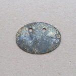 German WW1 Identity Disc - blank - Image 2