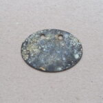 German WW1 Identity Disc - blank - Image 2