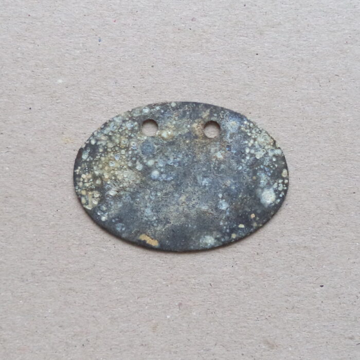 DSC02306 German WW1 Identity Disc - blank - Image 2