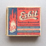 Wehrmacht Esbit solid fuel tablets