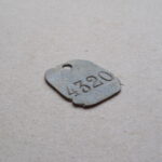 German WW2 Army Inventary Disc - 4320 - Image 3