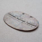 German WW1 Identity Disc - 5.Ldst. J. Ers. Batl. x. 30. - Image 4