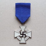 Silver Faithful Service Cross Second Grade - mint