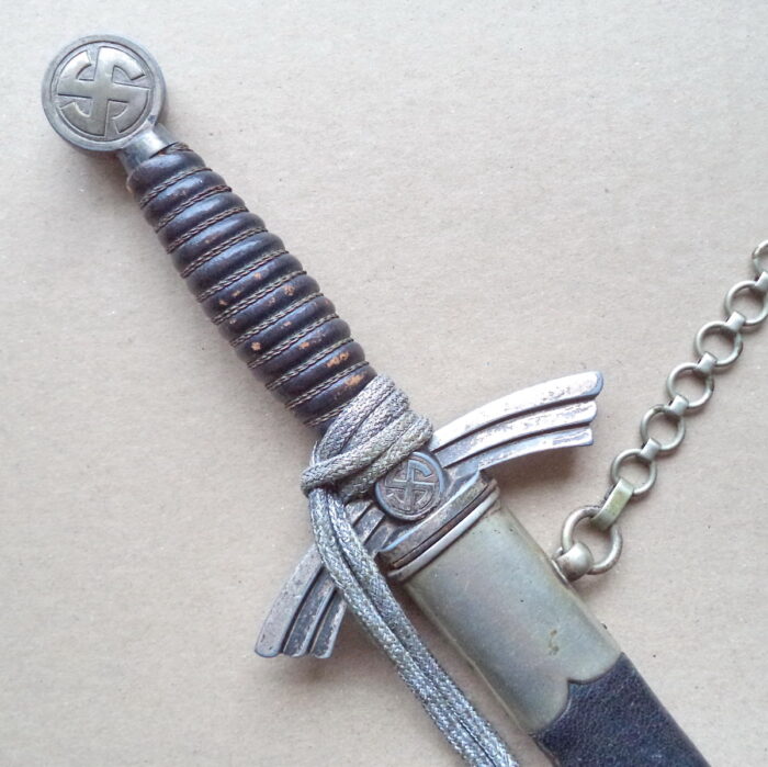 DSC03359 Luftwaffe Aviator Dagger with Portepee - Paul Weyersberg - Image 6