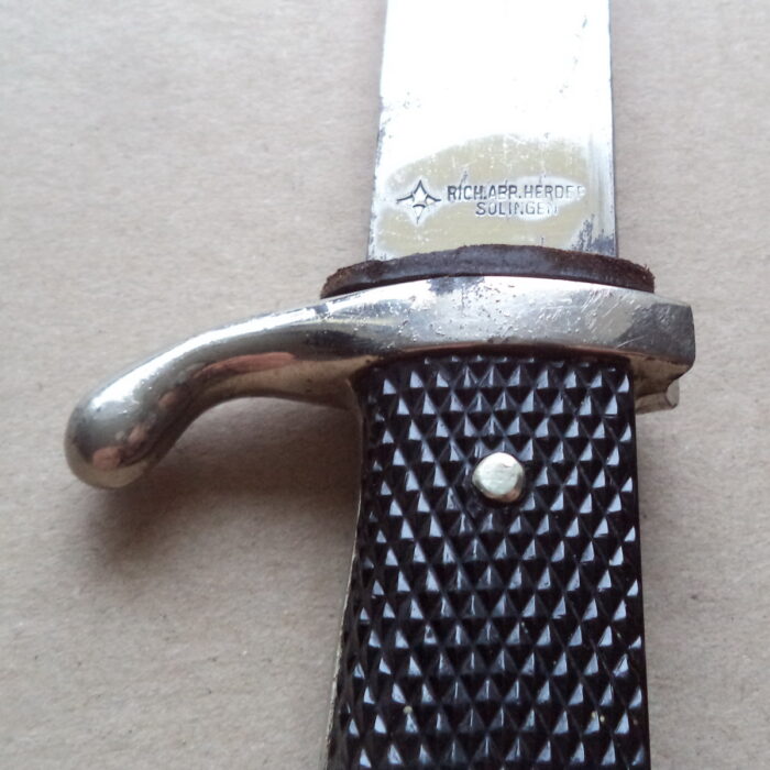 W 002 (5) Dress Bayonet KS 98 with Frog - Rich. Herder - Image 6