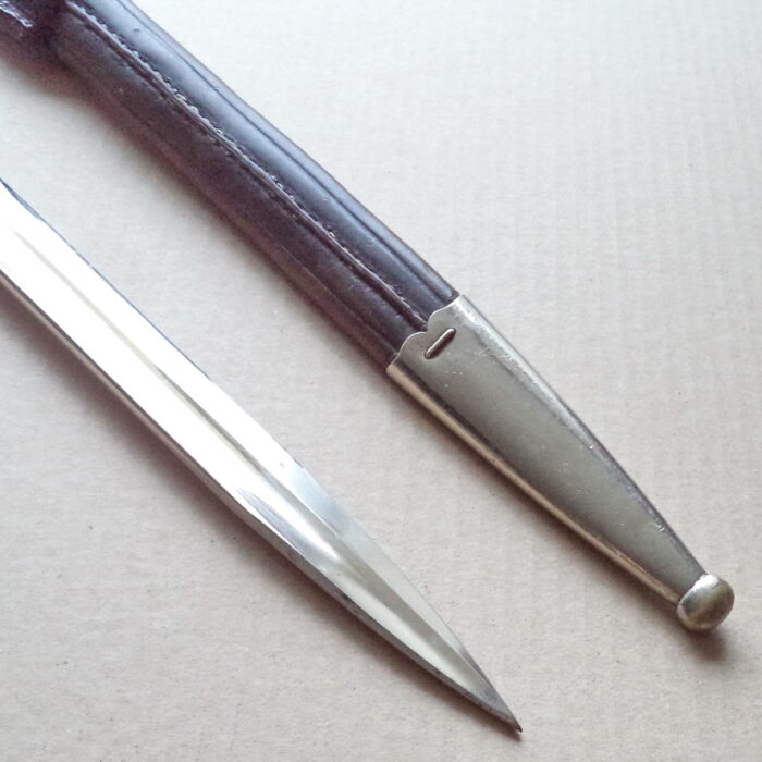 W 003 (11) Police Dress Bayonet with Frog - matching numbers - Image 8