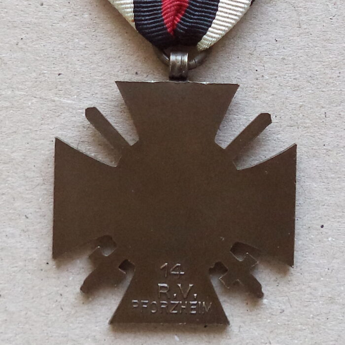 A 053 (4) World War Honor Cross for Combattants - 14 R.V. - Image 4