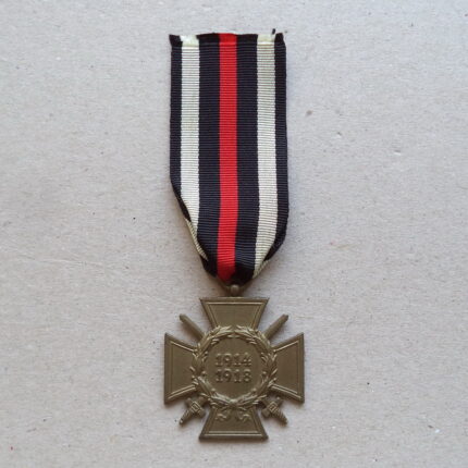 World War Honor Cross for Combattants - AD. B. L.