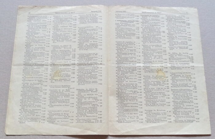 DSC03767 Worksheet - Reichsarbeitsblatt 1942 - Image 3
