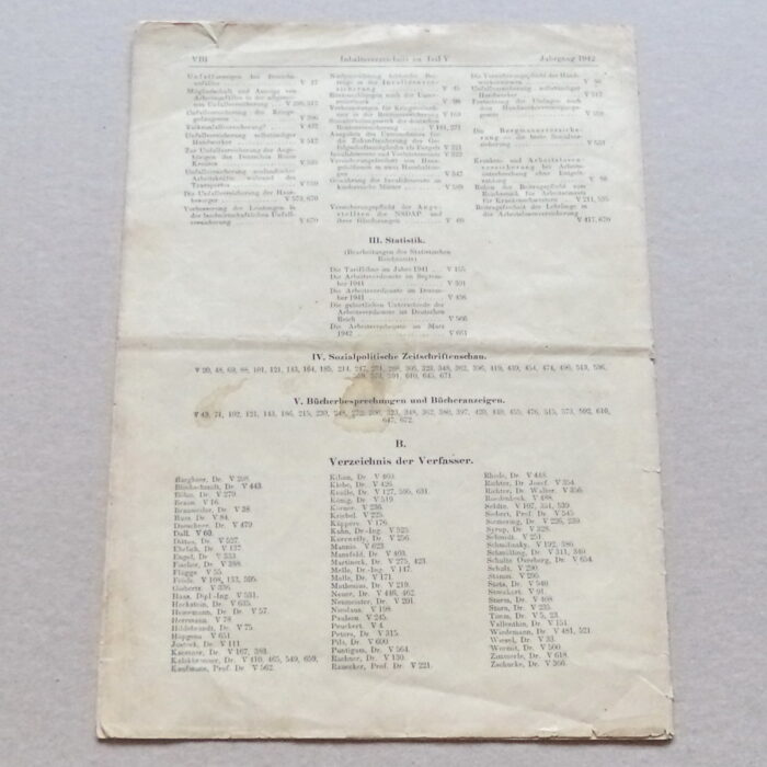 DSC03768 Worksheet - Reichsarbeitsblatt 1942 - Image 2