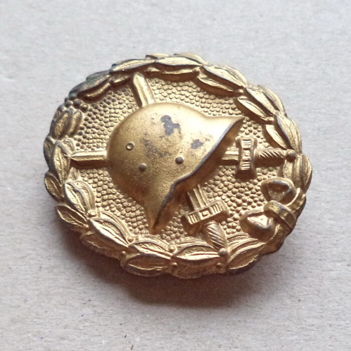 A 086 (3) Wound Badge 1914 Gold - Image 3