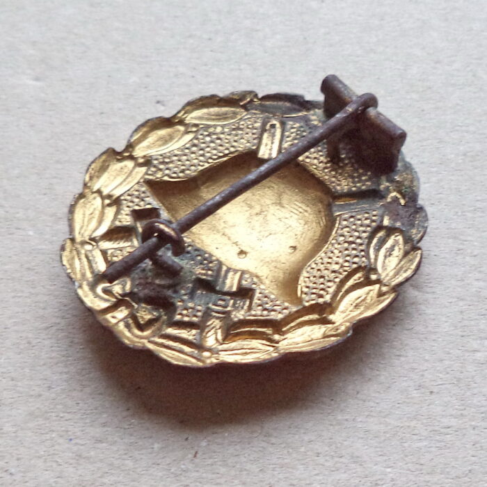 A 086 (4) Wound Badge 1914 Gold - Image 4