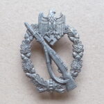 Infantry Assault Badge in Silver - Julius Bauer & Co.