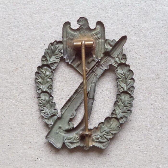 A 093 (2) Infantry Assault Badge in Bronze - Frank & Reif - Image 2