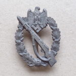 Infantry Assault Badge in Silver - Gottlieb & Wagner