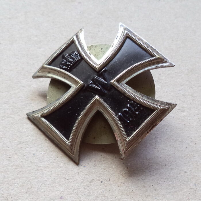 EK 108 (3) Iron Cross 1. Class 1914 - screwback - Image 3