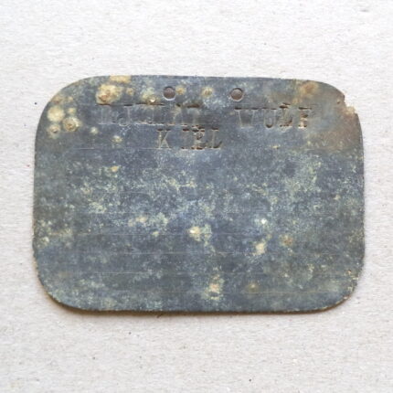 German WW1 Identity Disc - Kiel