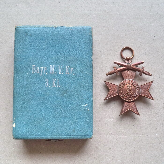 Bavaria Military Merit Cross 3. Class with Swords 1913 - Image 2