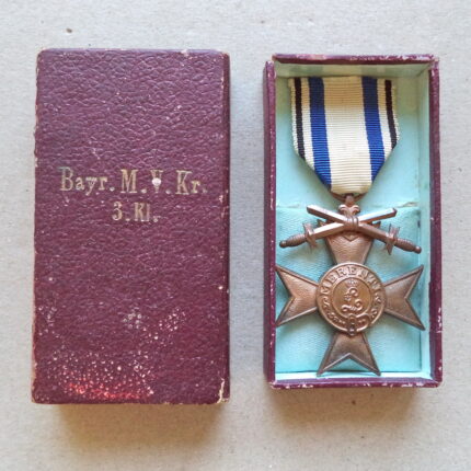 Bavaria Military Merit Cross 3. Class with Swords 1913