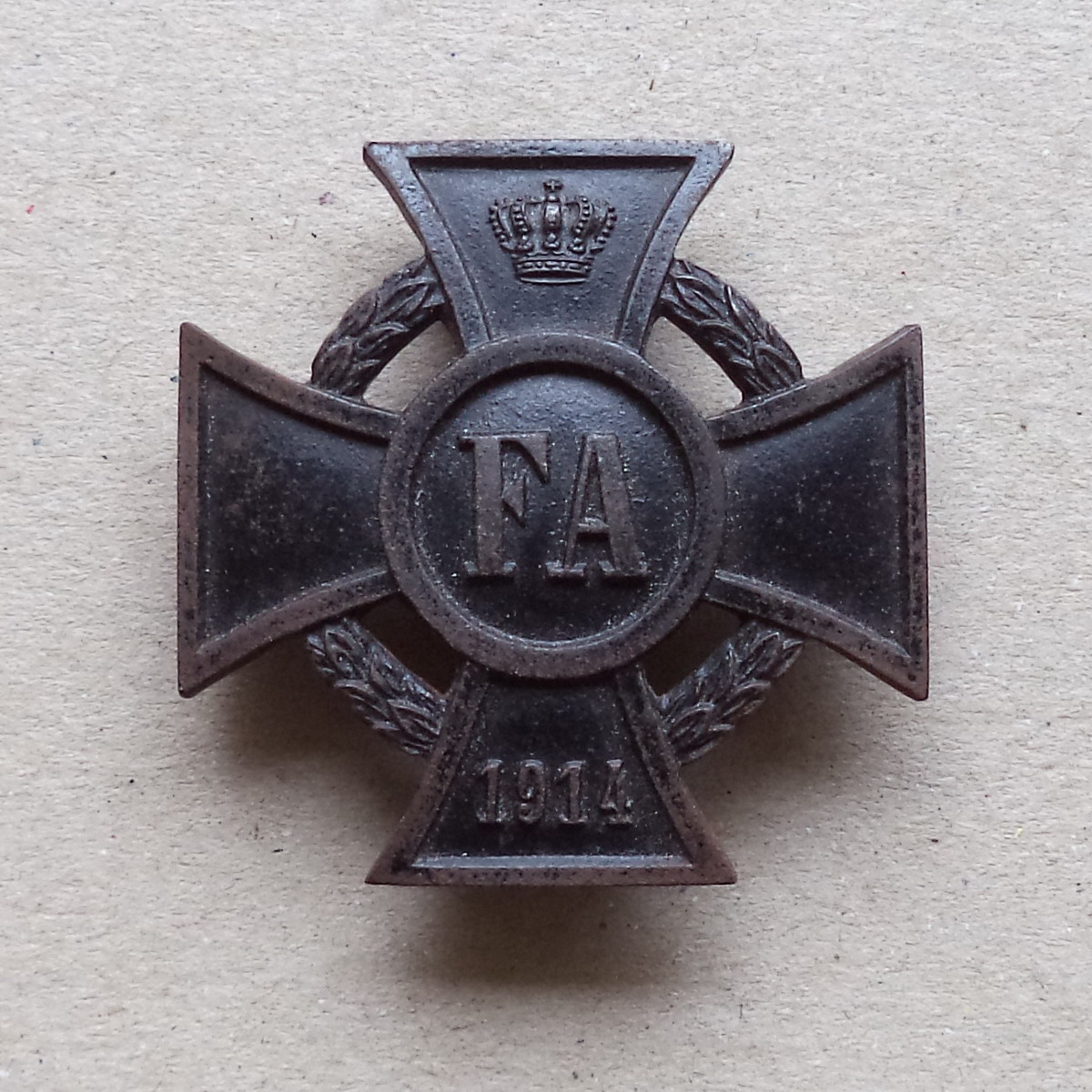 A 110 (1) Oldenburg Friedrich August Cross 1. Class 1914 - Image 1