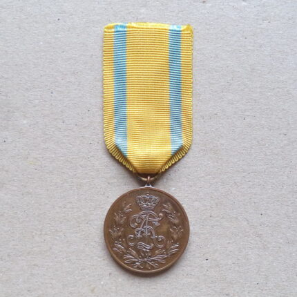 Saxony Friedrich August War Medal Bronze 1914