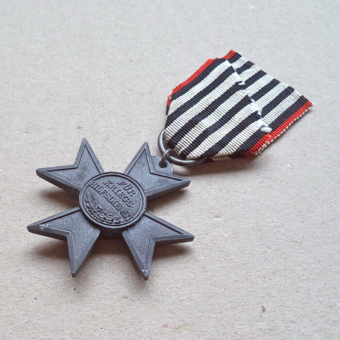 Prussia Merit Cross for War Aid 1916 - Image 4