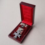 Prussia Merit Cross for War Aid with Miniature in Case