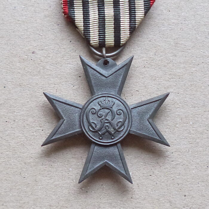 Prussia Merit Cross for War Aid with Miniature in Case - Image 6