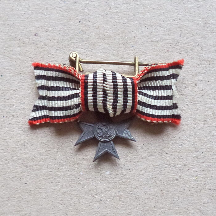Prussia Merit Cross for War Aid with Miniature in Case - Image 8