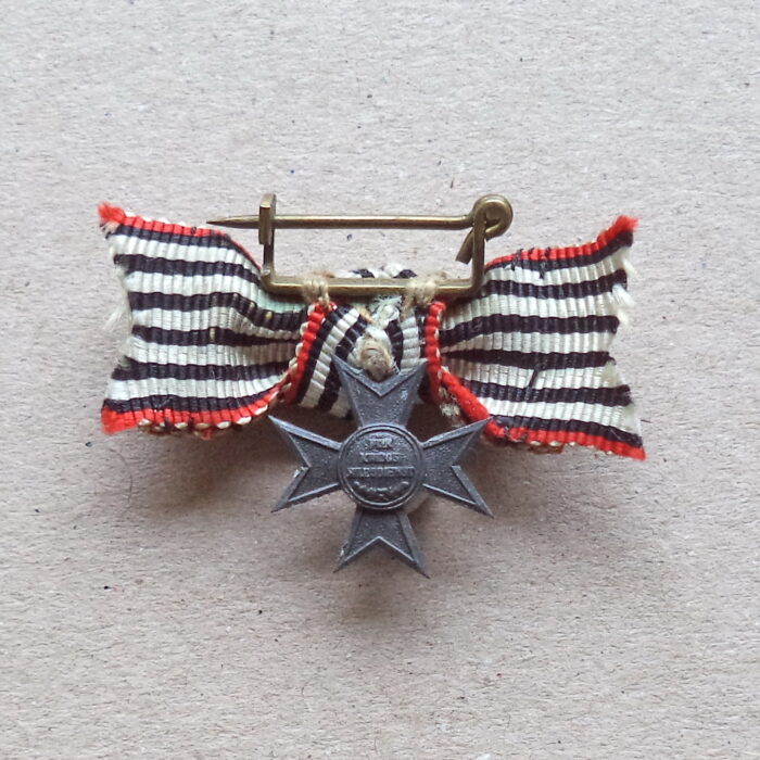 Prussia Merit Cross for War Aid with Miniature in Case - Image 9