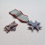 Prussia Merit Cross for War Aid with Miniature in Case - Image 4