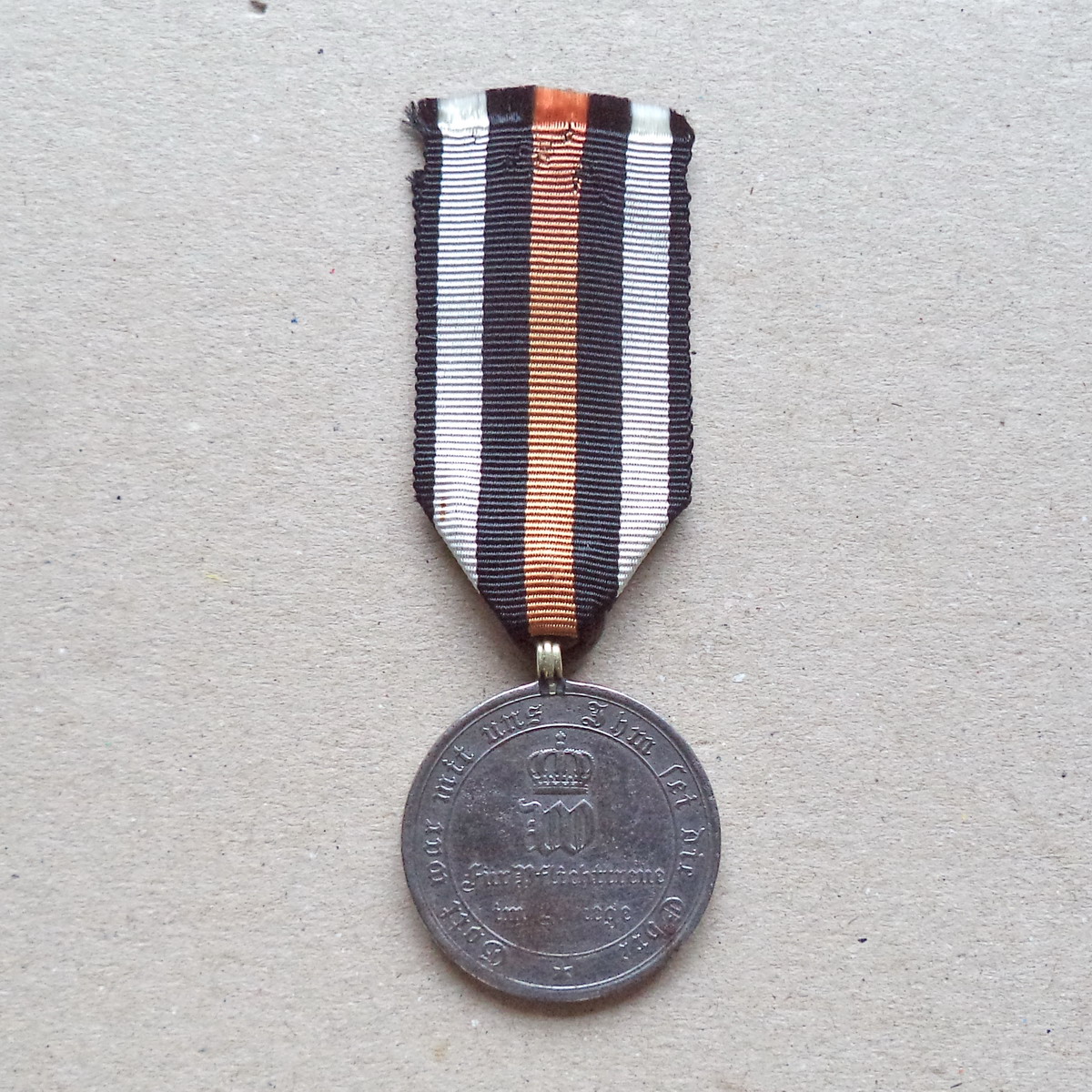 A 117 (1) Prussia 1870 - 1871 War Commemorative Medal - Image 1