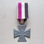 Prussia Kaiserparade Stettin 1879 Commemorative Cross - Image 2
