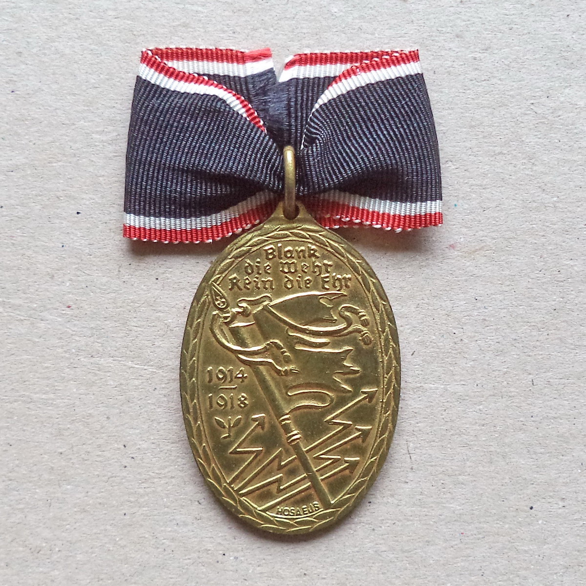 A 125 (1) German Reich War Veterans Kyffhäuser Medal - Image 1
