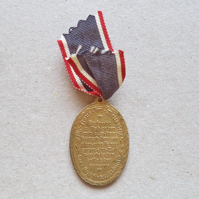 German Reich War Veterans Kyffhäuser Medal with Swords - Image 2