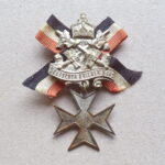 German Veterans Association Badge with Cross
